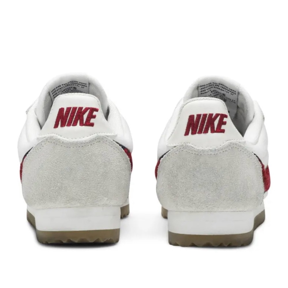 Nike Women’s Classic Cortez PRM White Red Crush - Picture 3 of 3